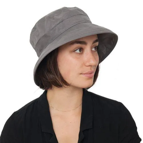 Sun Protection Bowler Hat - Summer Breeze Linen