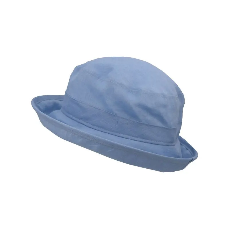 Sun Protection Bowler Hat - Summer Breeze Linen