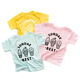 SUNDAE BEST - (Full Size) - Short Sleeve Child Shirt