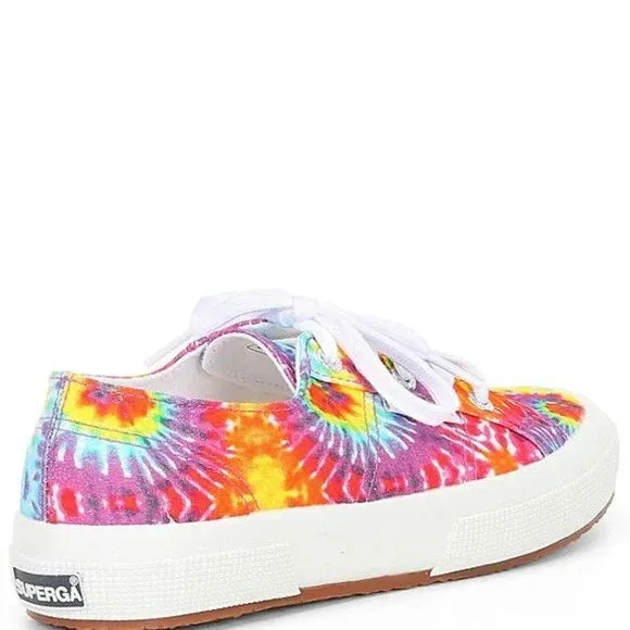 Superga Tie-Dye Canvas Sneakers 2750 Size 8