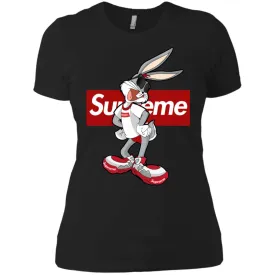 Supreme Rabbit T Shirt Women Cotton T-Shirt