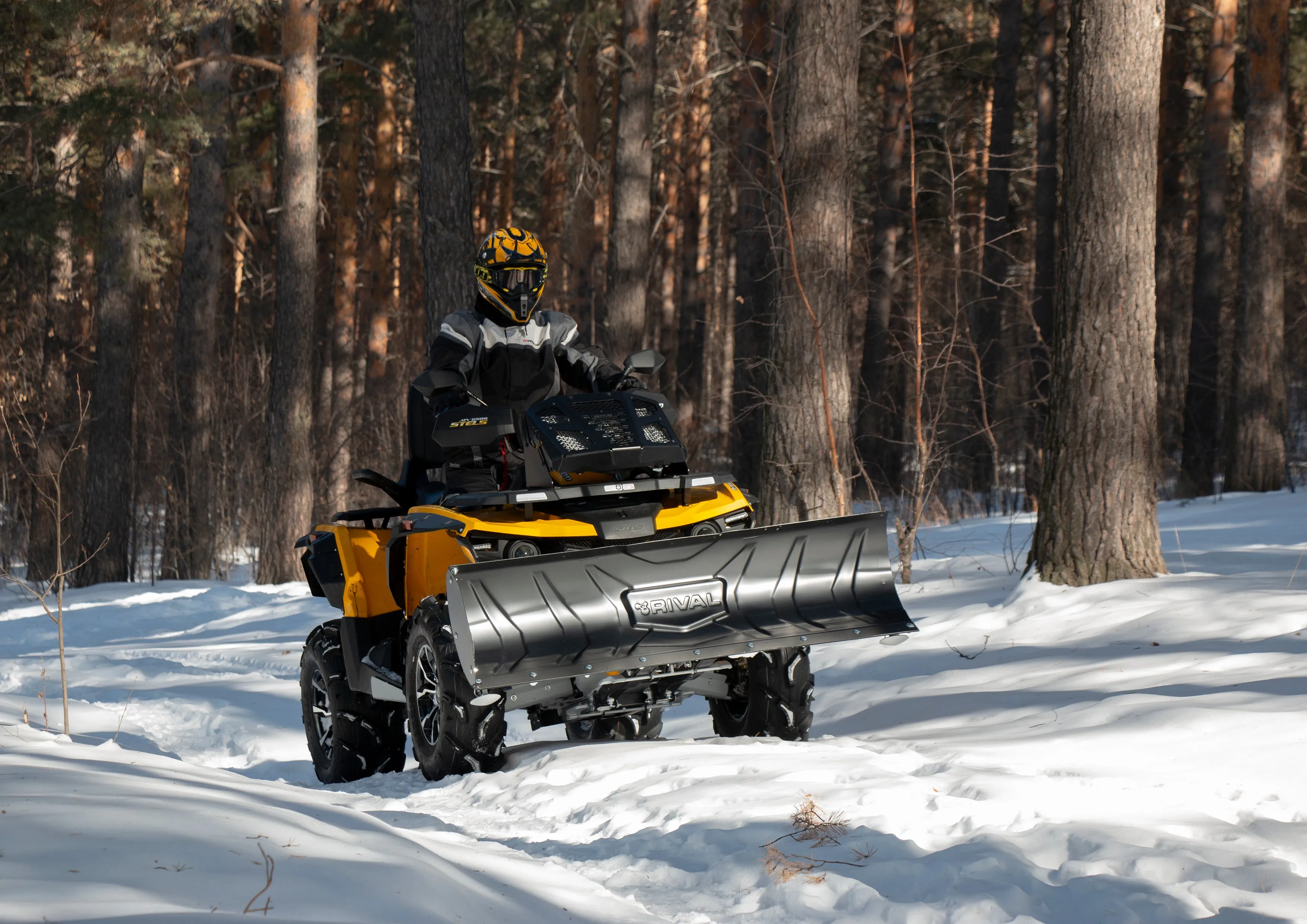 Suzuki King Quad 72" Blade Supreme High Lift Snowplow Kit