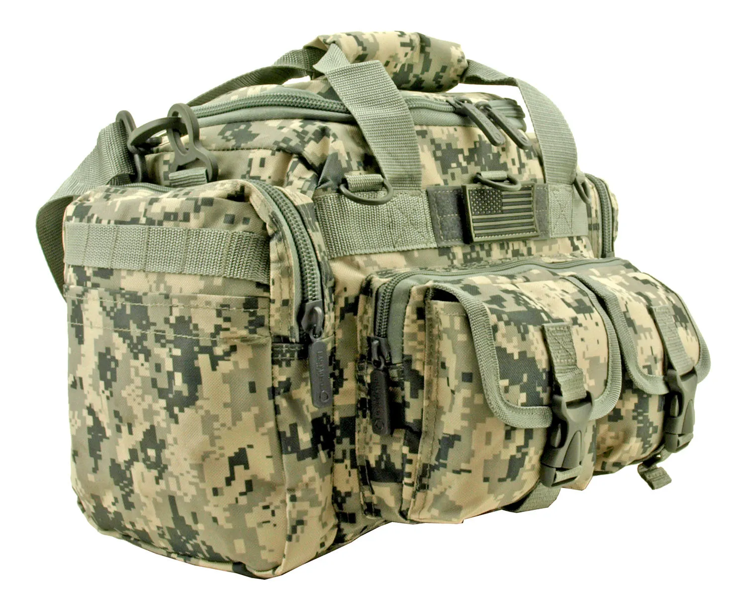 Tactical Gear - Mini Duffle Carry On Travel Gym Bag ACU