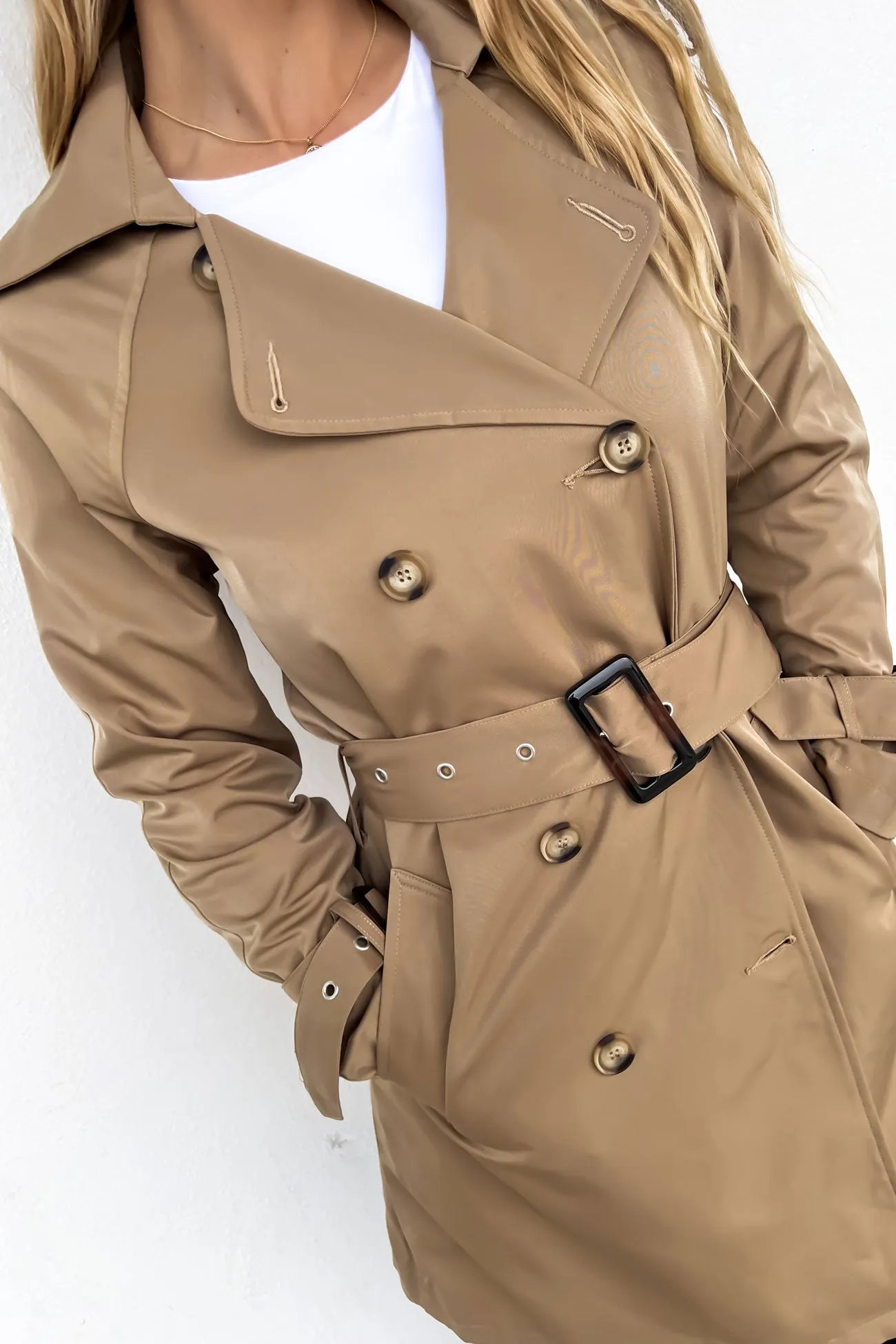 Tahlee Trench Tan