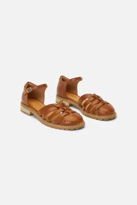 Tan Elizabeth Sandals