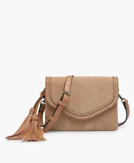 Tan Sloane Suede Crossbody