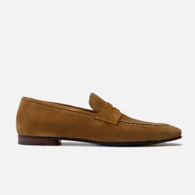 Tangier Brown Tolliver Suede Flex Loafer