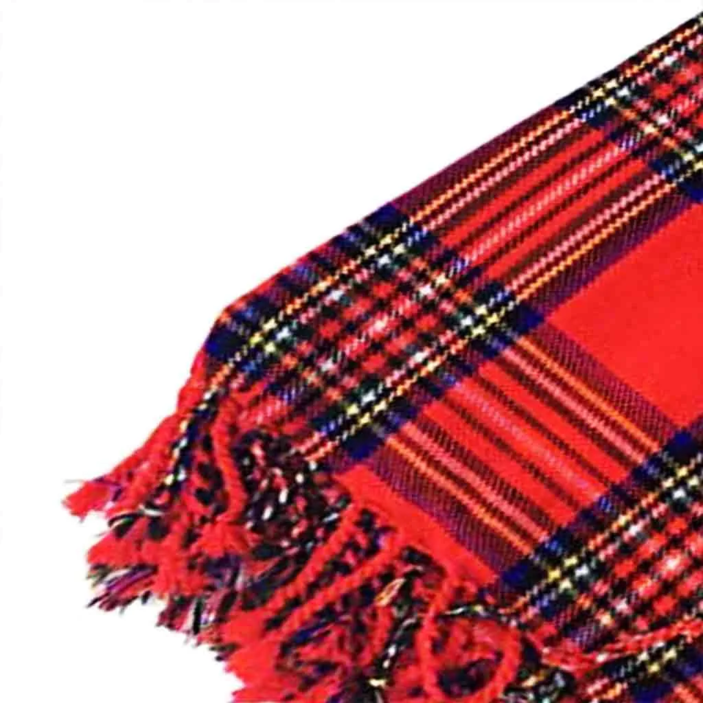 Tartan Fly Plaid Royal Stewart