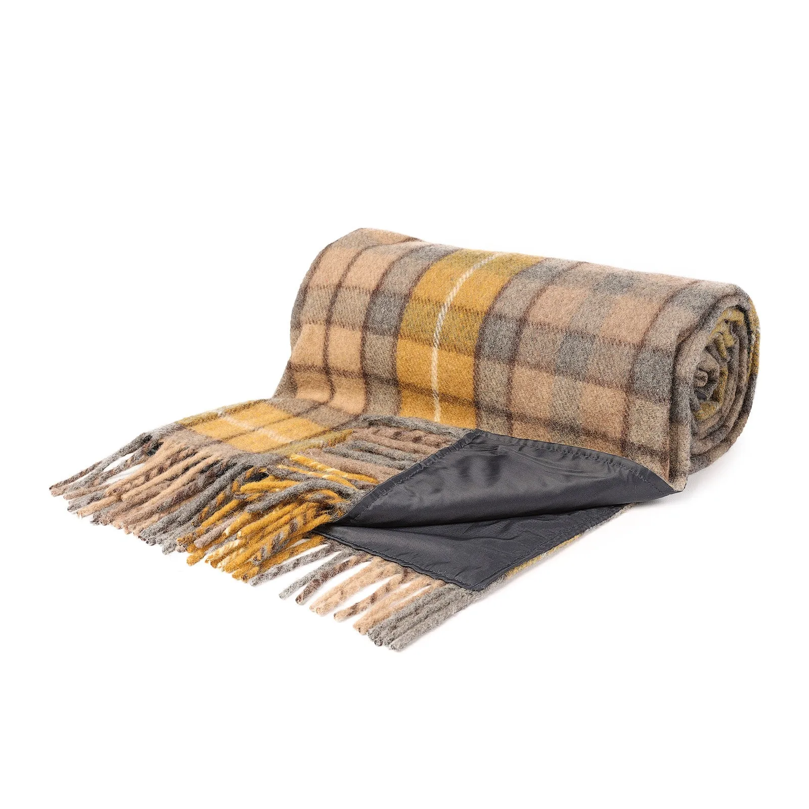 Tartan Picnic Blanket Buchanan Natural