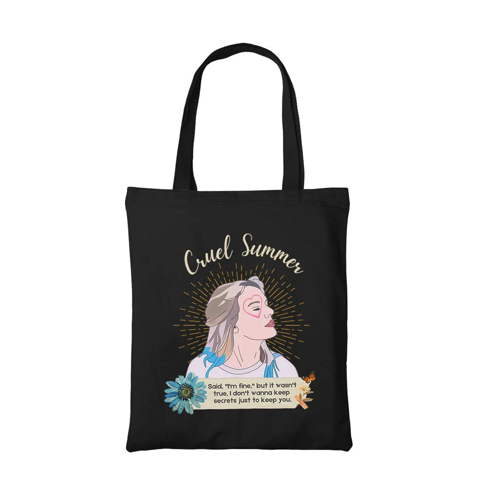 Taylor Swift Tote Bag - Cruel Summer