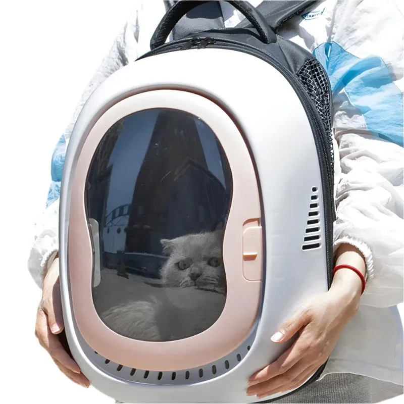 TEEK - Large Breathable Portable Cat Capsule Backpack