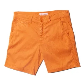 The Bruno Jacquard Shorts - Terra Orange