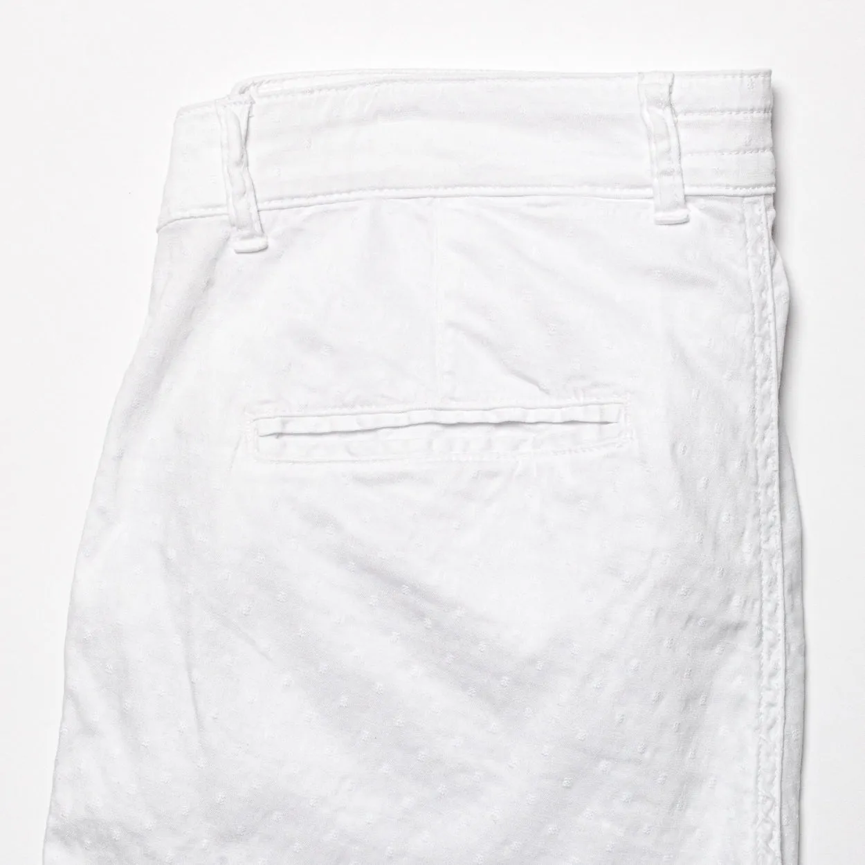 The Bruno Jacquard Shorts - White