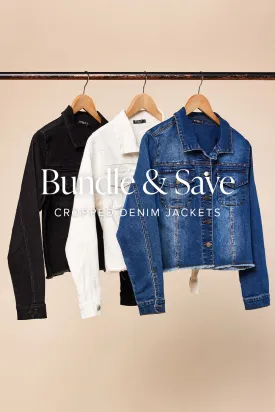 The Cropped Denim Jacket Bundle