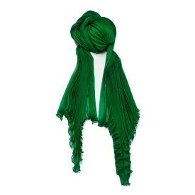 The Girl in the Green Scarf - Silk Version