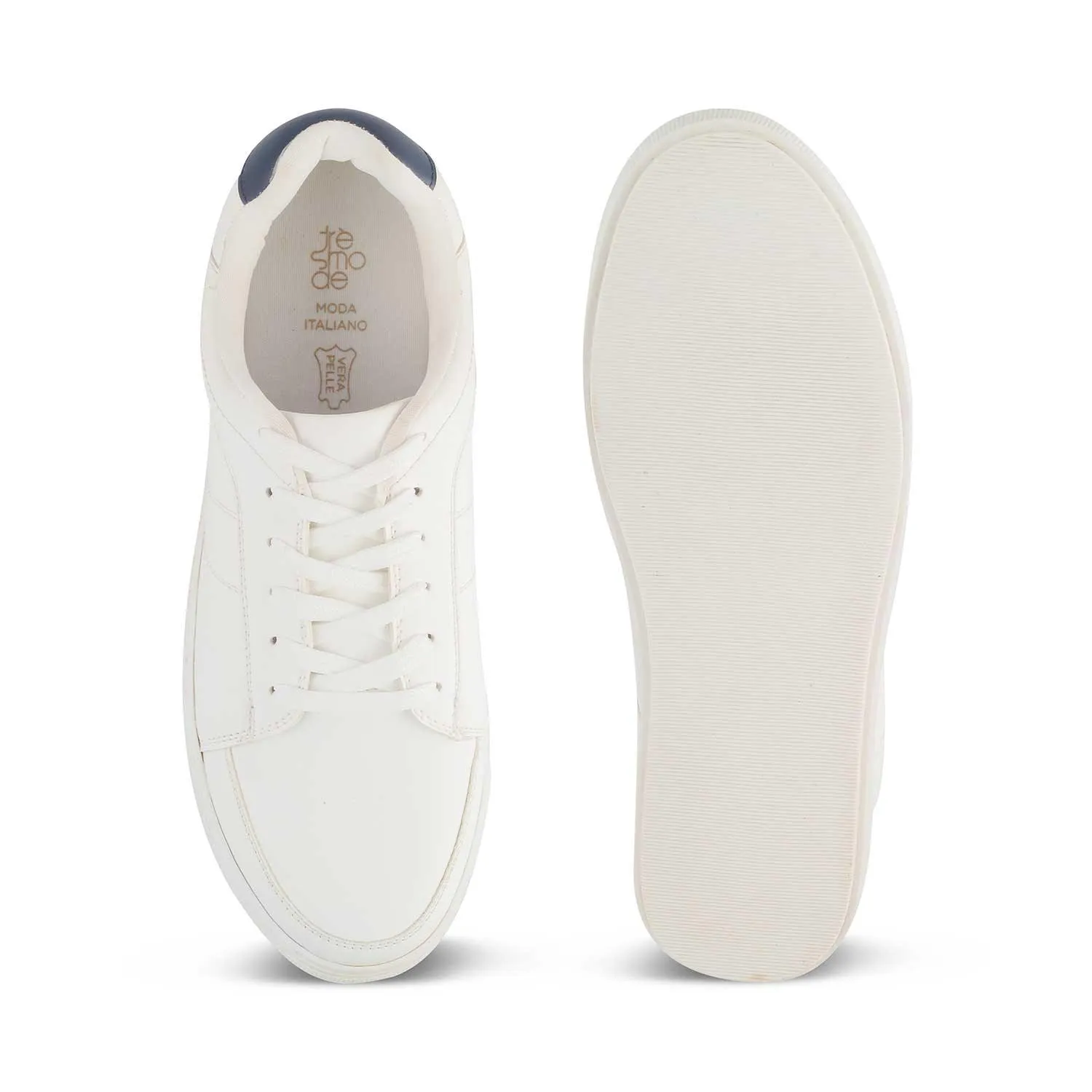 The Gonty White Men's Sneakers Tresmode