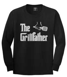 The Grillfather BBQ Dad Grill Mens Long Sleeve T-Shirt