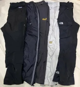 The North Face ,Jack wolfskin, nike, HH and patagonia  ski trouser