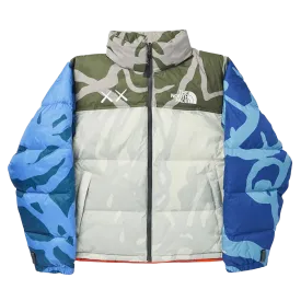 The North Face x KAWS Retro 1996 Nuptse Jacket 'Moonlight Ivory Nuptse Print'