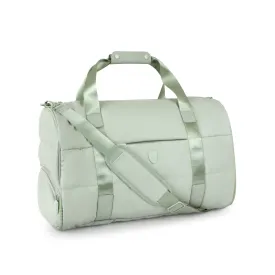 The Puffer Duffel Bag - Sage Green