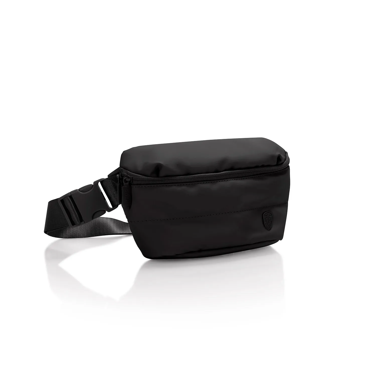 The Puffer Mini Waist Bag - Black