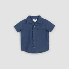 The Short Sleeve Chambray Shirt - KIDS