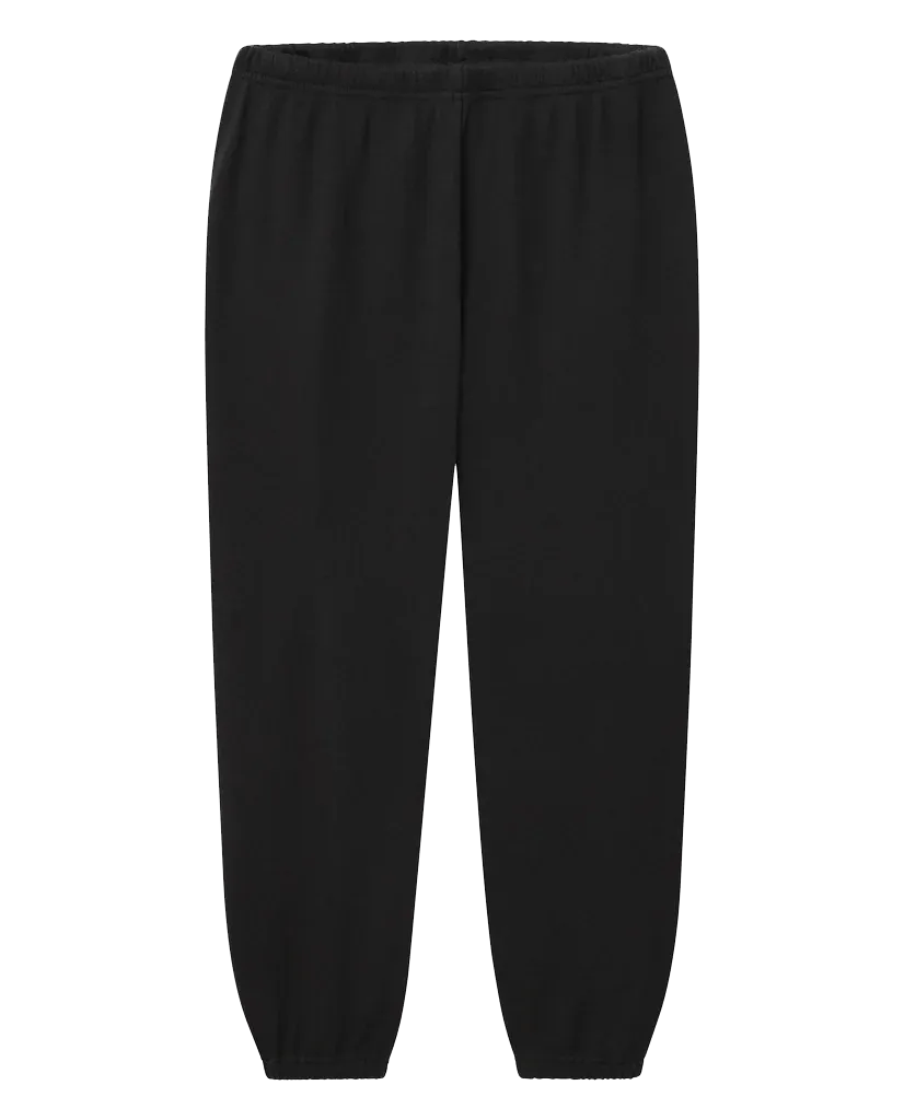 The Stadium Sweatpant. Solid -- ALMOST BLACK