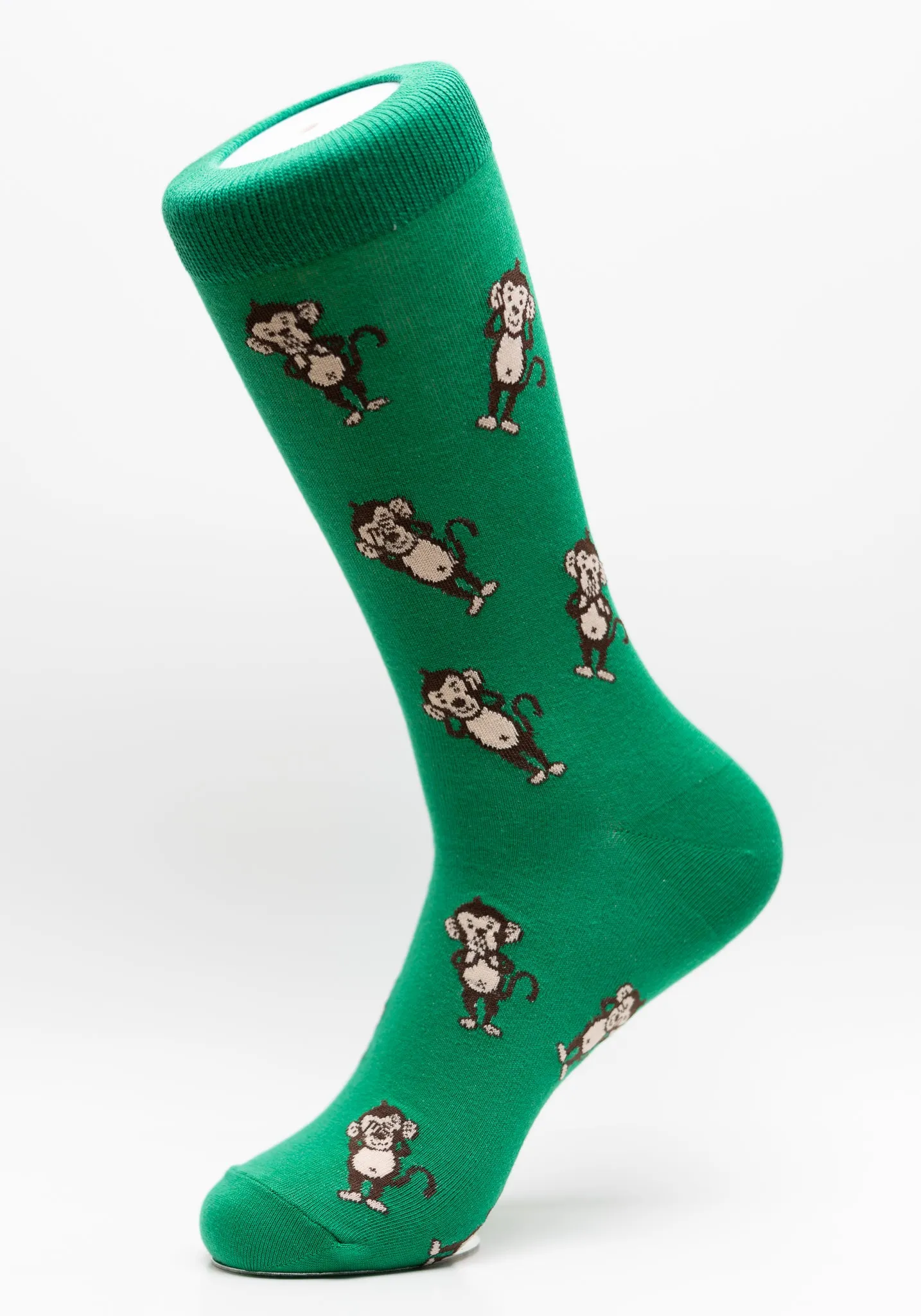 Three Wise Monkey Crew Socks