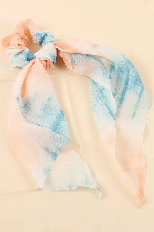 Tie-Die Multi-Function Scrunchy with Neckerchief