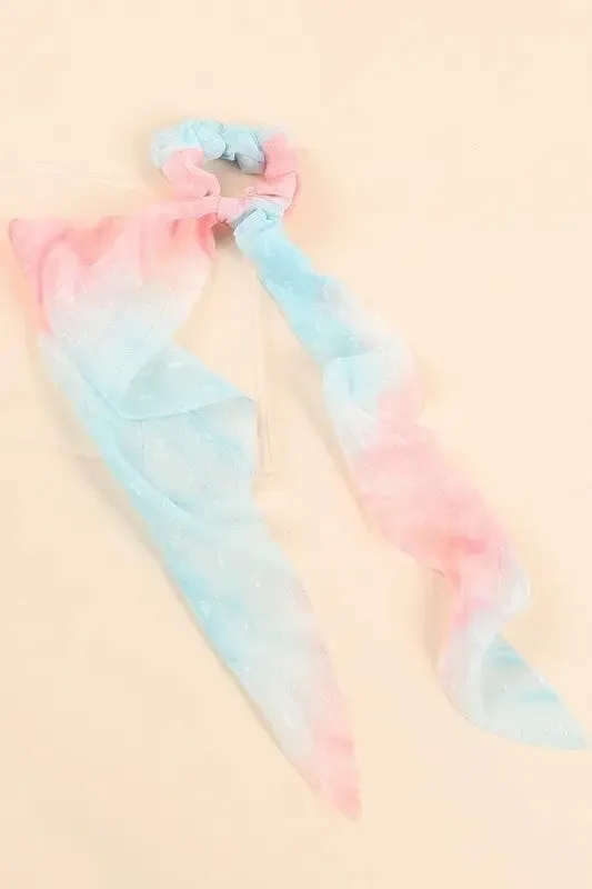 Tie-Die Multi-Function Scrunchy with Neckerchief