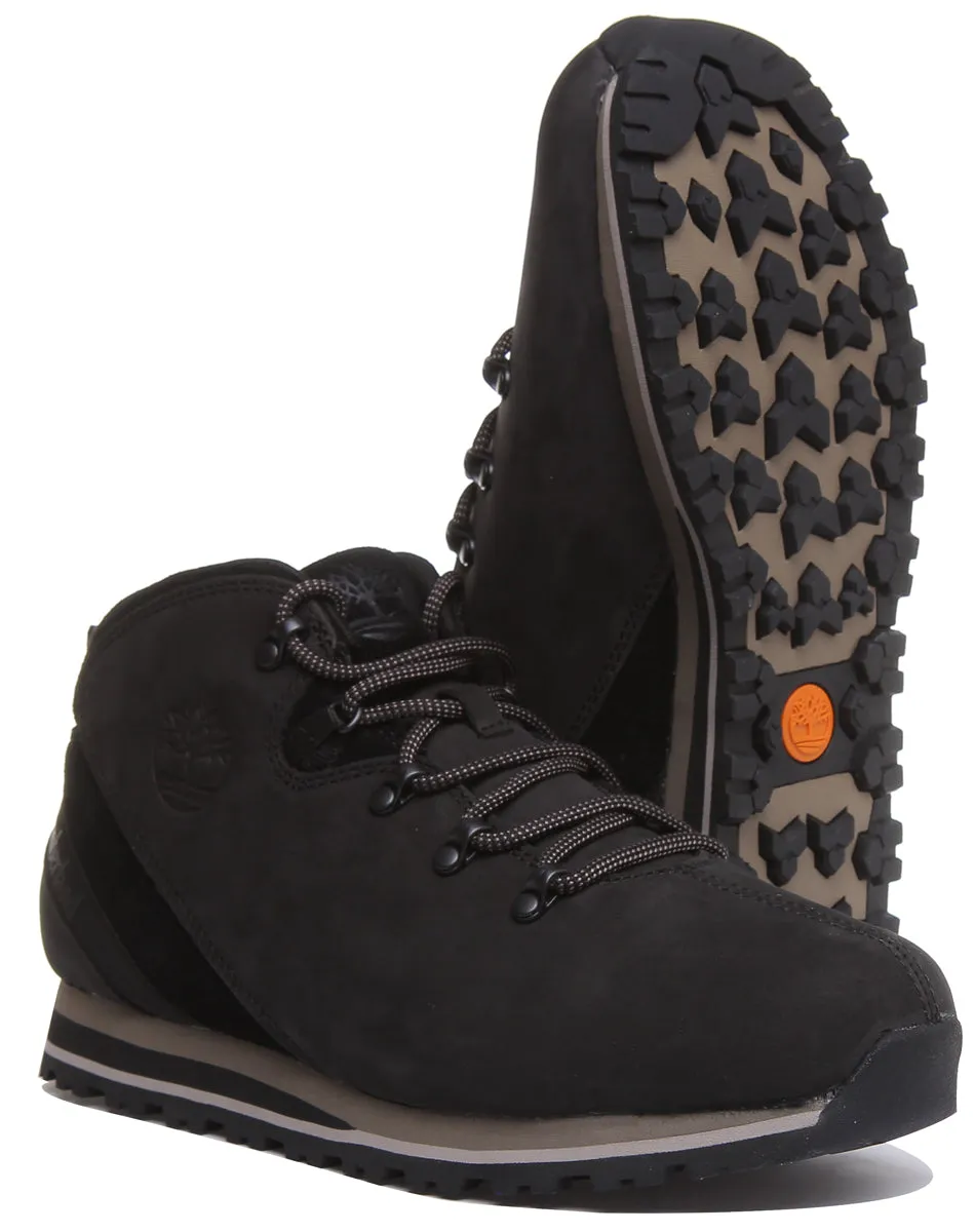 Timberland A28S3 Splitrock 3 Mid Hiker Boot In Black For Men