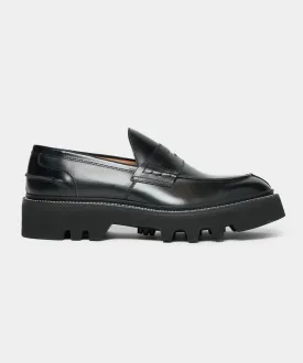 Todd Snyder x Tricker's James Loafer in black