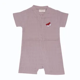 Toddler Tribe Plain - Half Sleeve Jumpsuit