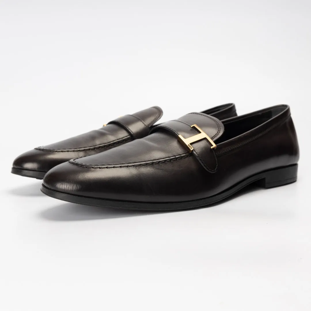 Tod's T Timeless Leather Loafers