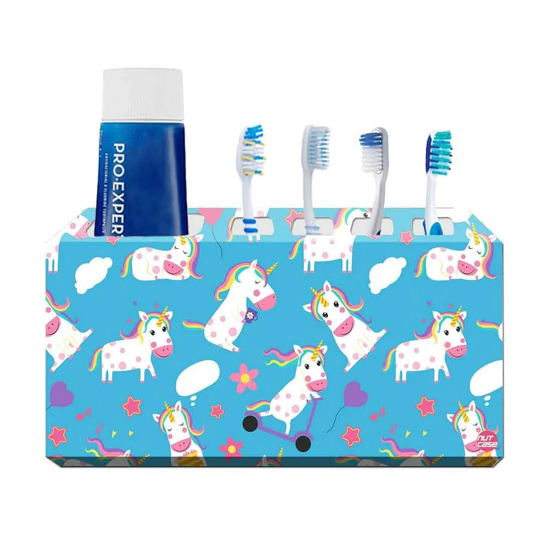 Toothbrush Holder Wall Mounted -Cute Unicorn