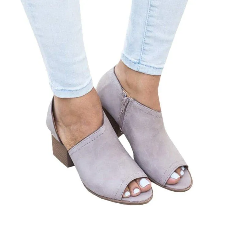 Toya Peep Toe Heels