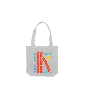 Traffik Jam / Cream Tote Bag