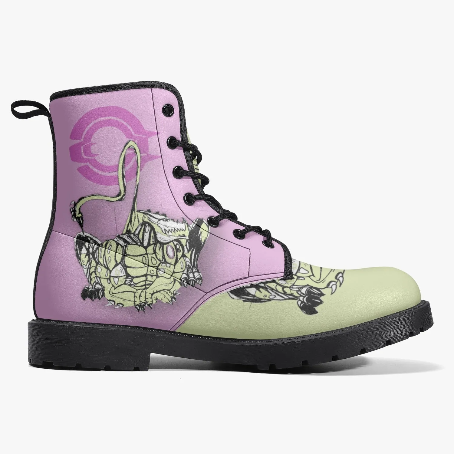 Trendy Leather Boots- Happy Dragon