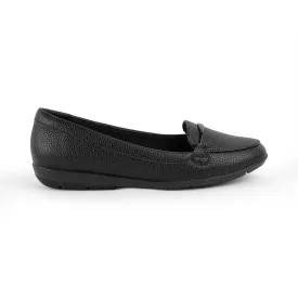 Tresmode Rujer Black Women's Casual Loafers