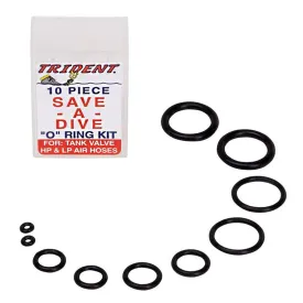 Trident 10 Piece Save A Dive Mini O-Ring Kit