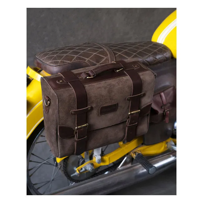 TRIP MACHINE WARRIOR SADDLEBAG - TOBACCO BROWN