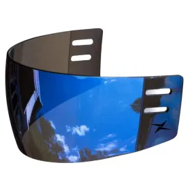 TronX S30 Anti-Scratch/Anti-Fog Hockey Visor (Blue Mirrored)