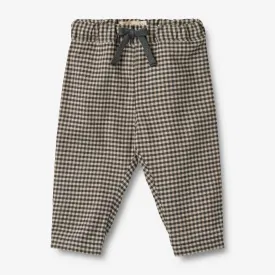 Trousers Lined Gustav - raven check