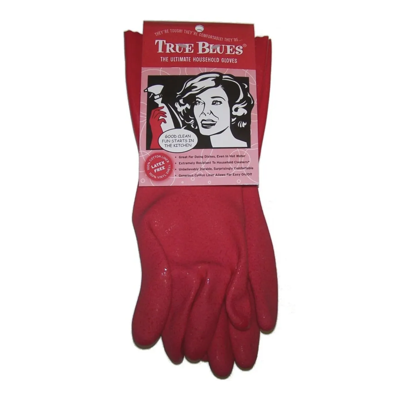 True Blues Ultimate Household Gloves Special Edition Red – Medium