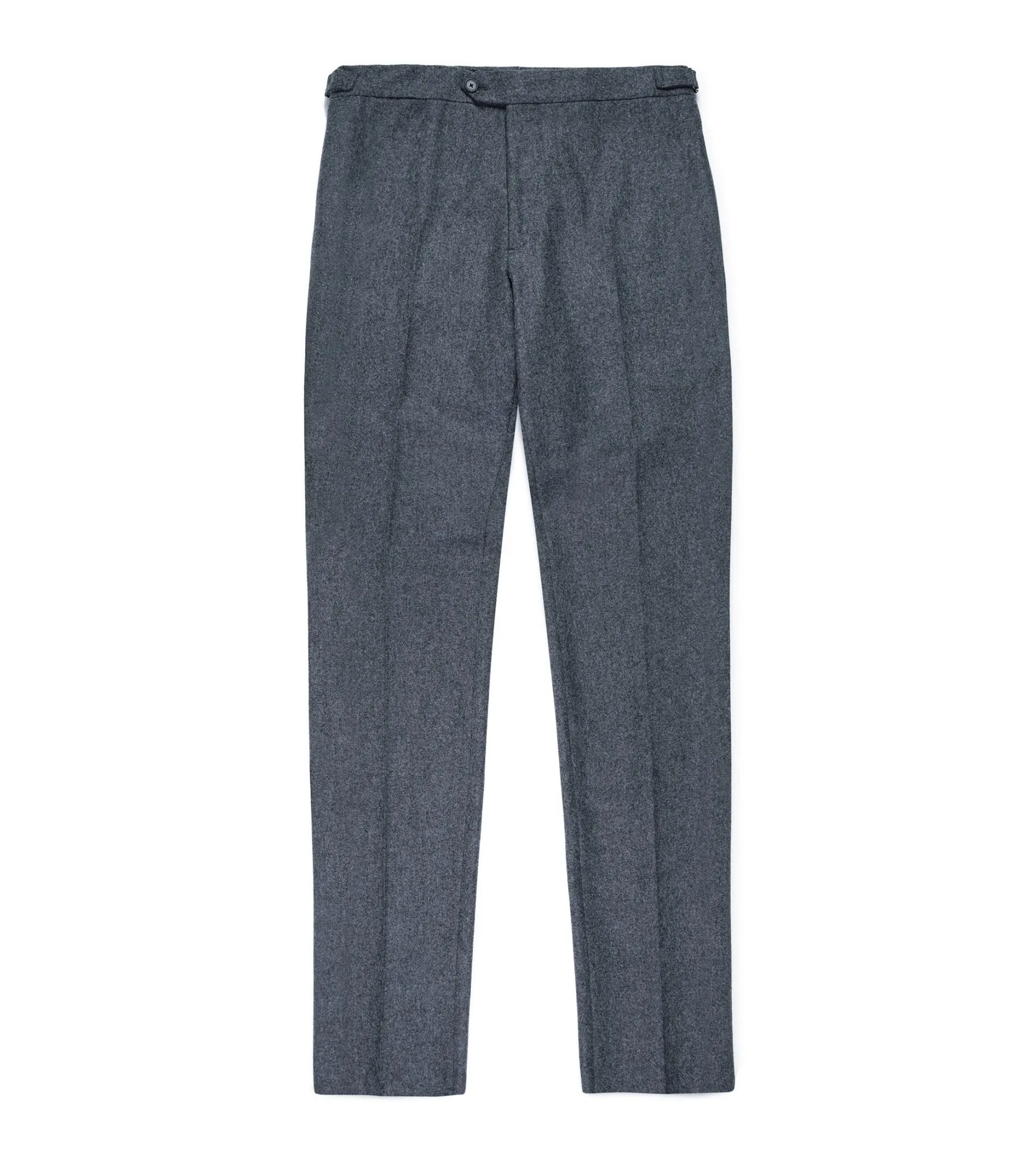 Trunk Wigmore Wool Flannel Suit Trousers: Charcoal