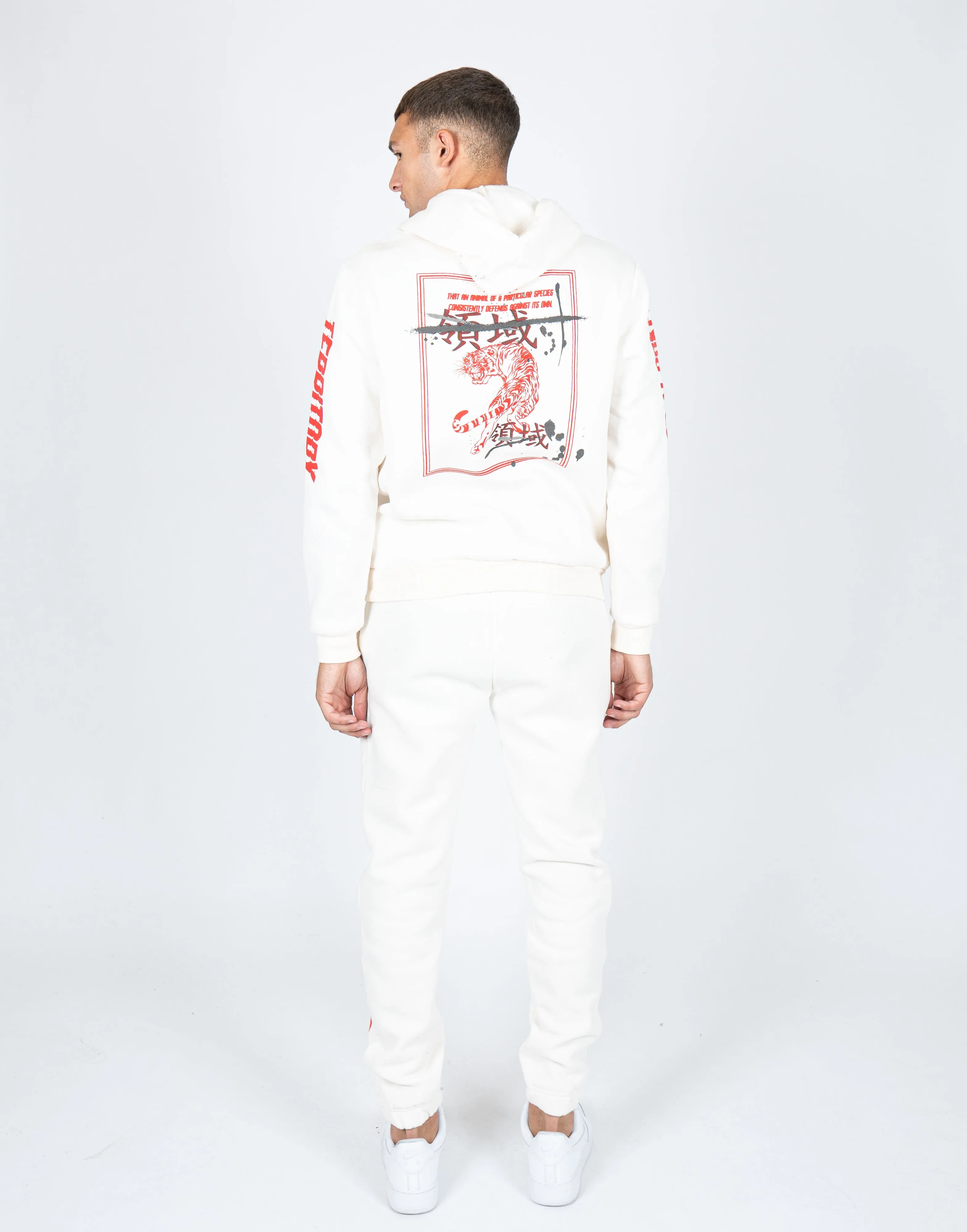 Unisex Territory Jogger In Off White