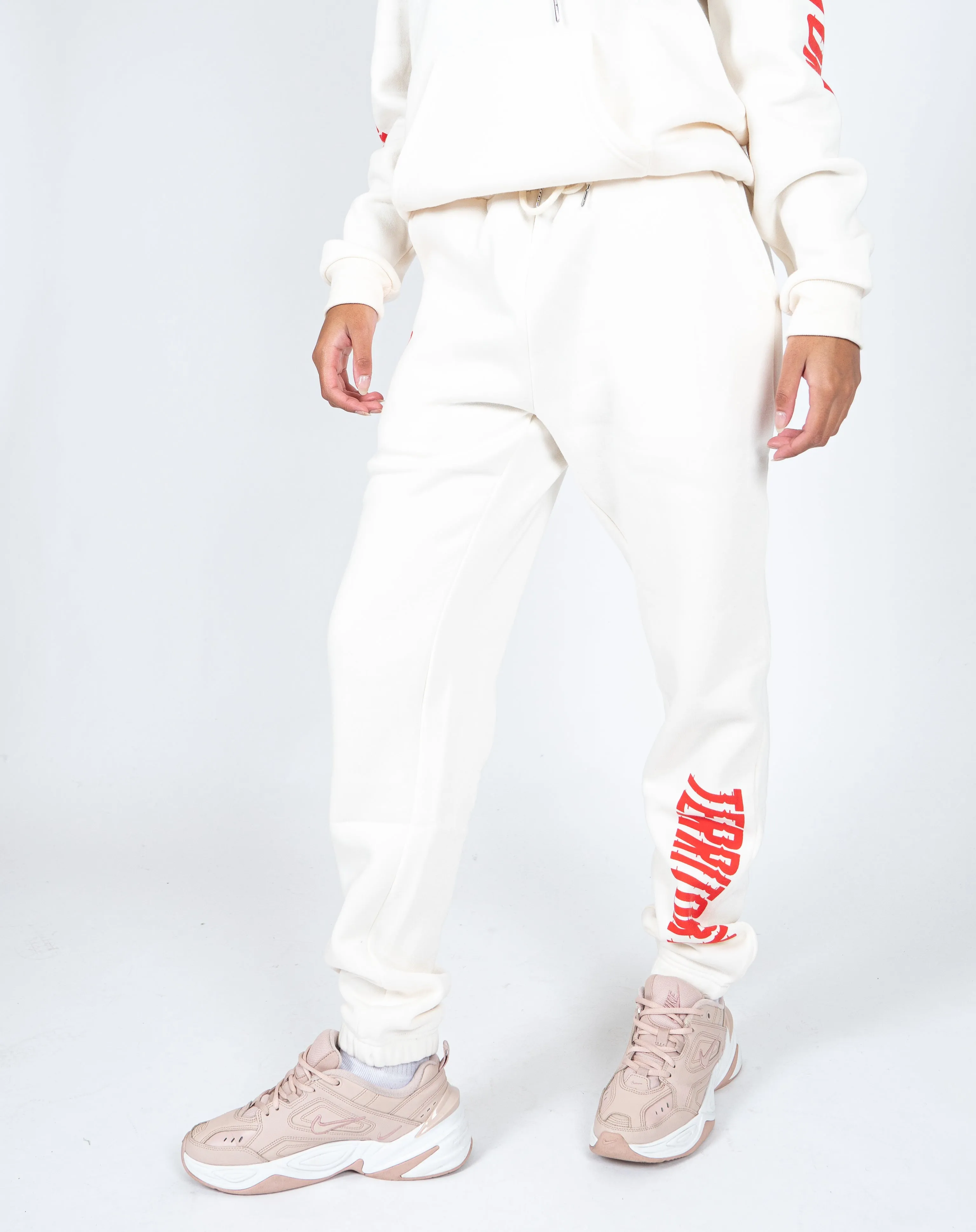 Unisex Territory Jogger In Off White