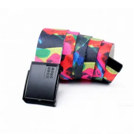 Unisex Webbing Belts Colorful Modern Nylon Outdoor Belt