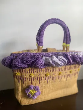 Upcycle  MINI bag, Kreations by V Luxury Handbag