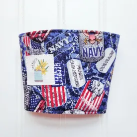 US Navy Coffee Cardigan